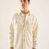 Pier One CamiciaOff White Uomo Camicie PI922D0ES-A11