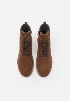 Pier One LeatherStivaletti StringatiBrown Uomo Stivaletti/Stivali PI912K0D7-O11 -Pier One a16eb5c6729645378b0bc07e0c072943