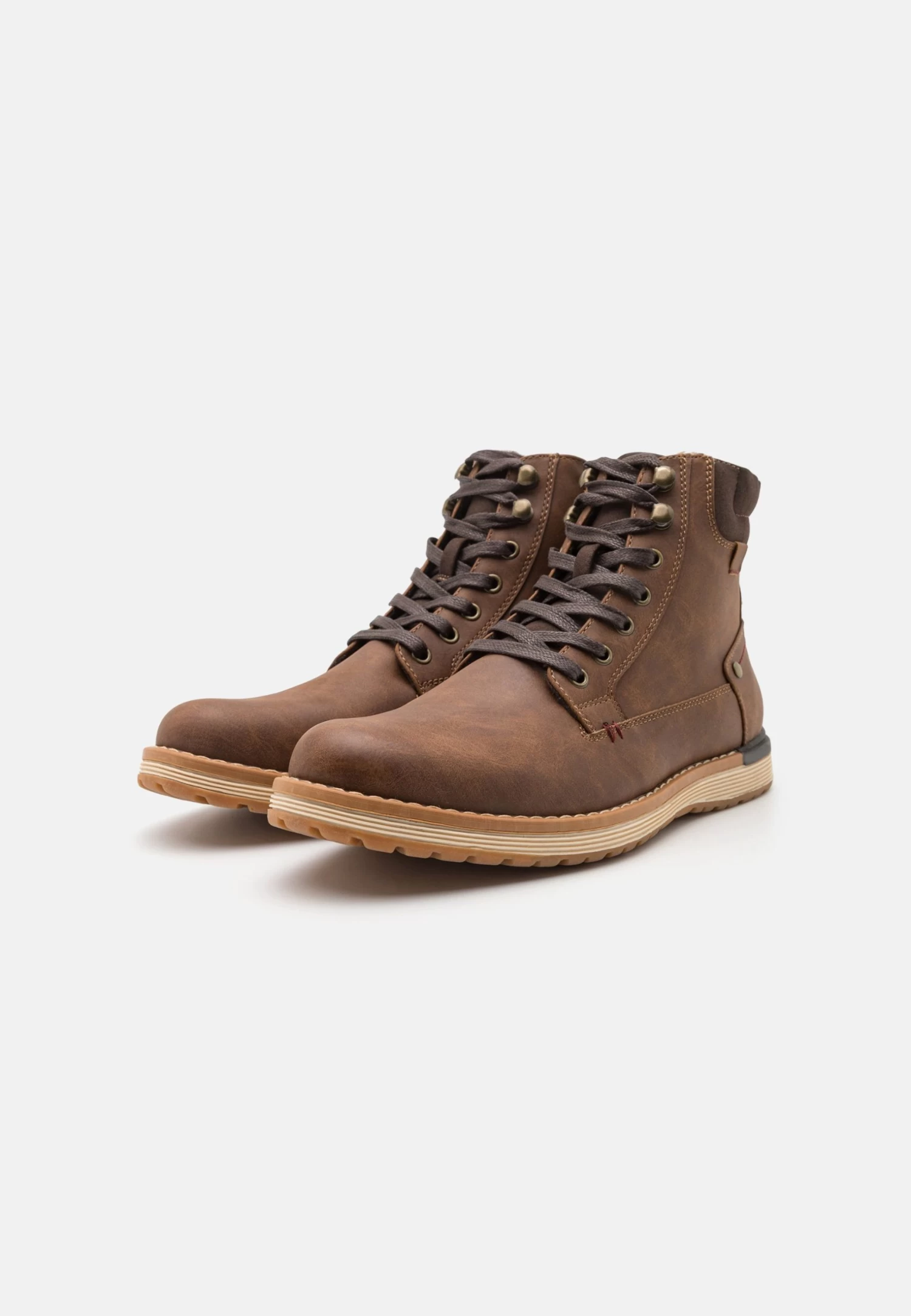 Pier One Stivaletti StringatiBrown Uomo Stivaletti/Stivali PI912K0B1-O11 4 Pier One Stivaletti StringatiBrown Uomo Stivaletti/Stivali PI912K0B1-O11 - immagine 2