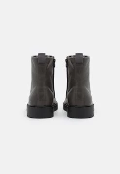 Pier One Unisex - Stivaletti Stringati - Grey -Pier One a6ddb9bd17b942409430e84d2c2298e2