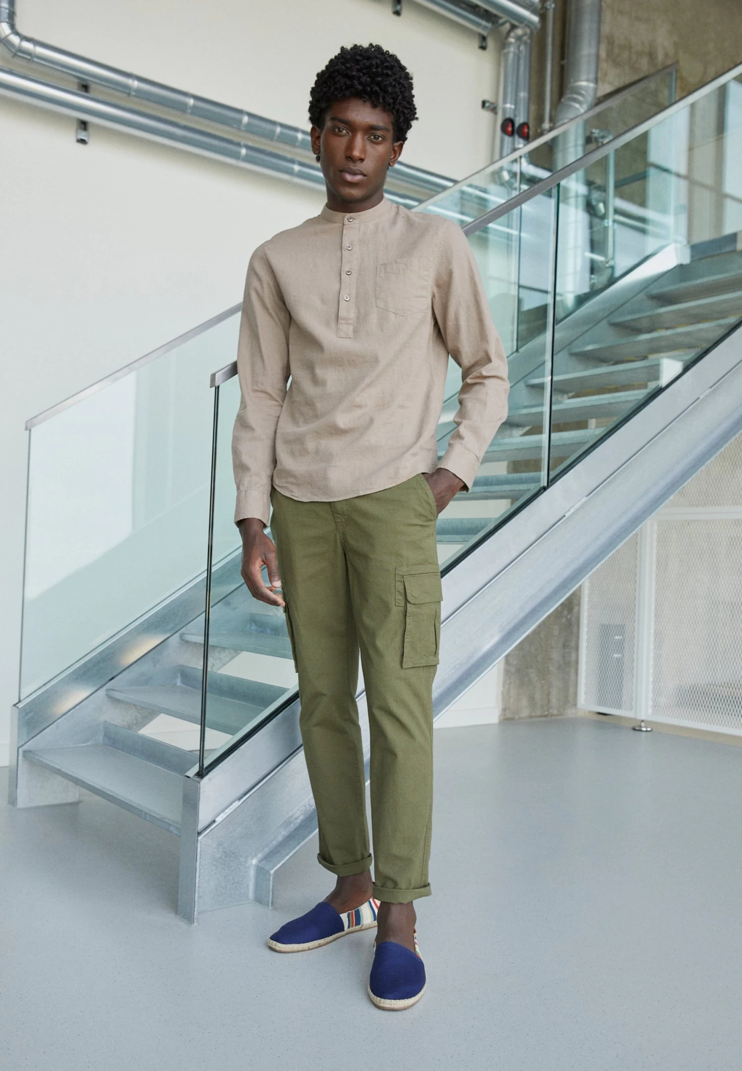 Pier One CamiciaTaupe Uomo Camicie PI922DA24-B11 3 Pier One CamiciaTaupe Uomo Camicie PI922DA24-B11