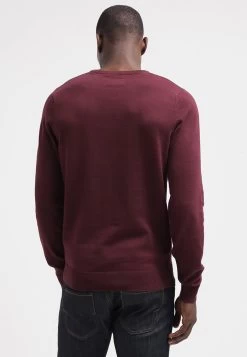 Pier One Basic Crewneck - Maglione - Bordeaux -Pier One aaf245cbddbb47c589ef82b506fadeca