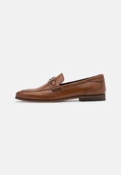 Pier One Leather - Scarpe Senza Lacci - Cognac