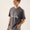 Pier One T-Shirt Con StampaBlack Uomo T-shirt E Polo PI922O0Y6-Q11