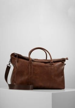 Pier One Unisex - Borsa Da Viaggio - Dark Brown -Pier One b47bf83c42a44f9cadb9f24fb08dea33