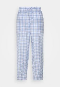 Pier One Pantaloni Del PigiamaLight Blue/White Uomo Per La Notte PI982L00E-K13