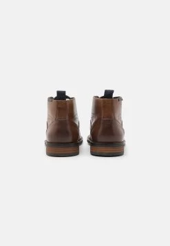 Pier One Leather - Stivaletti Stringati - Cognac -Pier One b7836f5ef85f47189dfc4780b7fcd40c