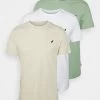 Pier One BirdieT-Shirt BasicWhite/Off-White/Green Uomo T-shirt E Polo YO12100ME-A11