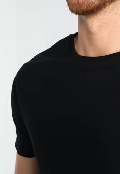 Pier One T-Shirt BasicBlack Uomo T-shirt E Polo PI922O00I-Q12 -Pier One b858237388074d47a14aa3d401fb59b5