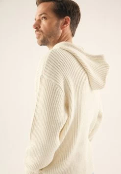 Pier One Felpa Con CappuccioOff-White Uomo Maglieria PI922Q0BU-A11 -Pier One b8b49ebc954c4a0cb0dfeb69c65e2861