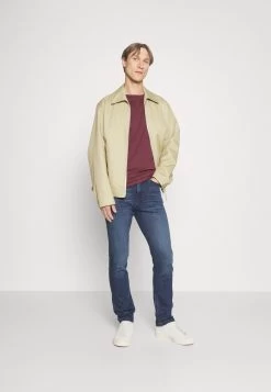 Pier One 5 PackT-Shirt BasicBordeaux/Dark Green/Dark Blue Uomo T-shirt E Polo PI922O0TV-G11