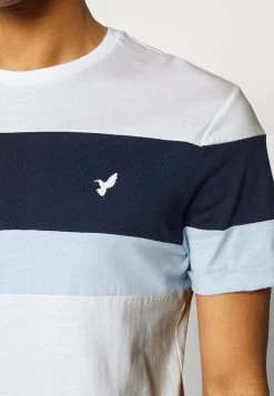 Pier One T-Shirt Con Stampa - White/Blue -Pier One b9633214d8374f3ca392090ae2687d7c