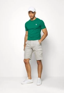 Pier One T-Shirt BasicDark Green Uomo T-shirt E Polo PI922O0Q8-M11 -Pier One ba44f209ab3248e6ad924811c453ef8b