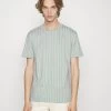 Pier One T-Shirt Con StampaLight Green Uomo T-shirt E Polo PI922O0XY-M11 -Pier One bd1877da6aab4448808d57e66032e991