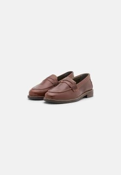 Pier One Leather - Scarpe Senza Lacci - Brown -Pier One bda10ba3023e4f139d090d67c10a145f
