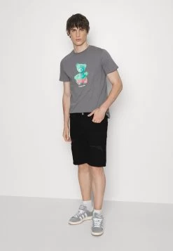 Pier One Unisex 2 Pack - Shorts Di Jeans - Blue/Black Denim -Pier One c0a1e1b030fa43118f482c2c587cc919