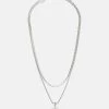 Pier One 2 PackCollanaSilver-Coloured Donna Gioielli PI954L00K-D11 -Pier One c5ae0146797b4ccdac45d5202f9341be