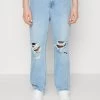 Pier One Distress On KneesJeans BaggyLight Blue Denim Uomo Jeans PI922G04N-K11 -Pier One c70e5d5afc5f4fc1bdf2398420fe8195