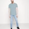 Pier One 5 PackT-Shirt BasicLight Blue/Yellow/Mint Uomo T-shirt E Polo PI922O0GY-K13 -Pier One c753717ef7cb416284eace542c3ca218