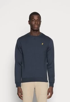 Pier One Birdie Embro C-Neck - Felpa - Dark Blue