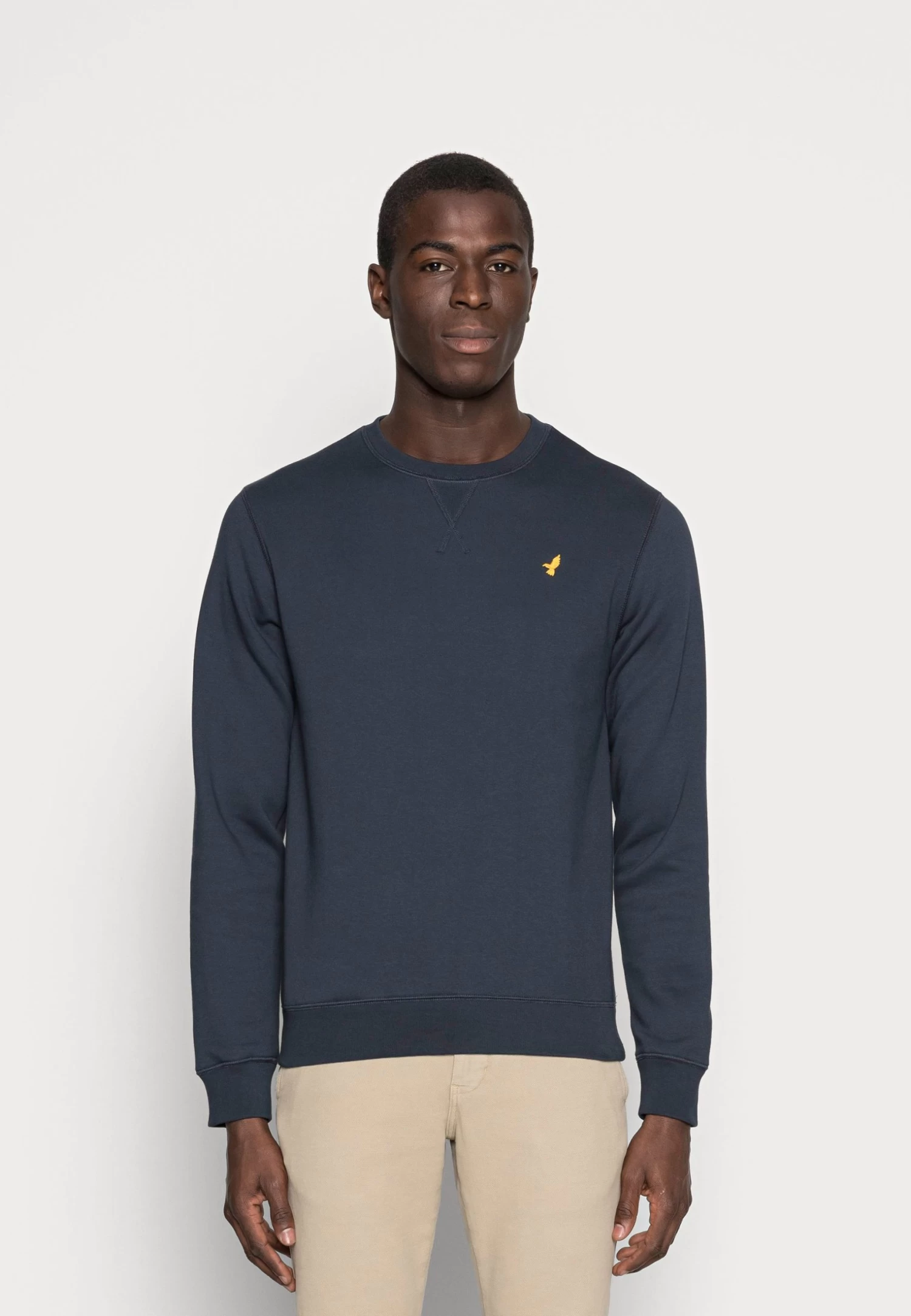 Pier One Birdie Embro C-Neck - Felpa - Dark Blue 3 Pier One Birdie Embro C-Neck - Felpa - Dark Blue