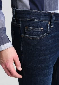 Pier One BasicJeans A SigarettaDark Blue Denim Uomo Jeans PI922GA0E-K12 -Pier One cab4c5a817d8404784a40aa6e7e7d551