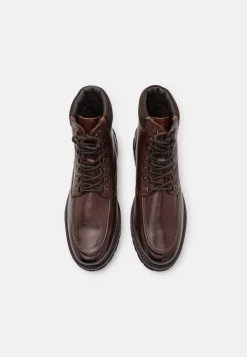 Pier One LeatherStivaletti StringatiBrown Uomo Stivaletti/Stivali PI912K0CG-O11 -Pier One ce38577bc80e41f283d14758a2c06561