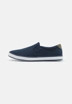 Pier One Unisex - Sneakers Basse - Dark Blue