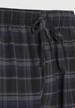 Pier One Pantaloni Del Pigiama - Black/Blue -Pier One d1417b01382d4270a5d94f76a84eb3c1