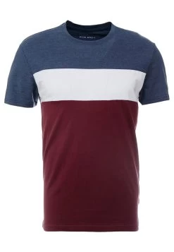 Pier One T-Shirt Con StampaBordeaux / Dark Blue Uomo T-shirt E Polo PI922O0GK-G11 -Pier One d46de368a5e64dda9995710ec9cb589c