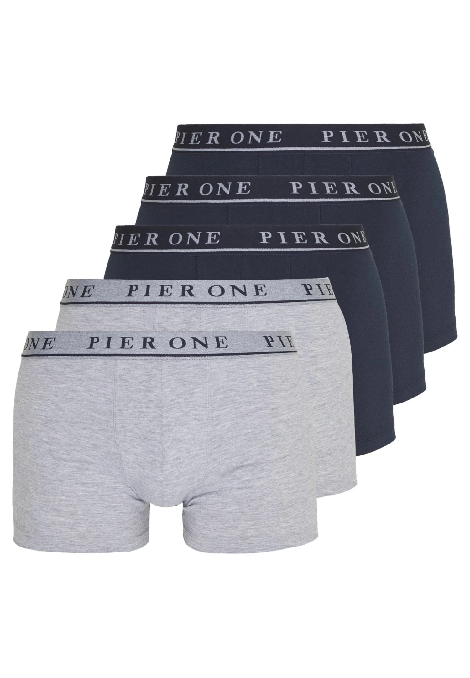Pier One 5 PackCulotteDark Blue/Mottled Grey Uomo Intimo PI982O05R-K11 6 Pier One 5 PackCulotteDark Blue/Mottled Grey Uomo Intimo PI982O05R-K11 - immagine 4