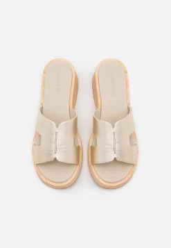 Pier One LeatherZoccoliGold Donna Ciabatte E Zoccoli PI911A0HK-F11 -Pier One e006cf8265204564bac3d48b81a35547