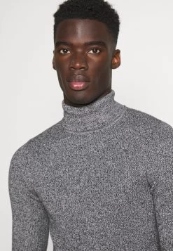 Pier One Muscle Fit TurtleMaglioneMottled Grey Uomo Maglieria PI922Q07V-C11 -Pier One e3c882d2274c45af8a9f7df902604a5f