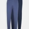 Pier One 2 PackPantaloni Del PigiamaDark Blue/Blue Uomo Per La Notte PI982L00I-K12