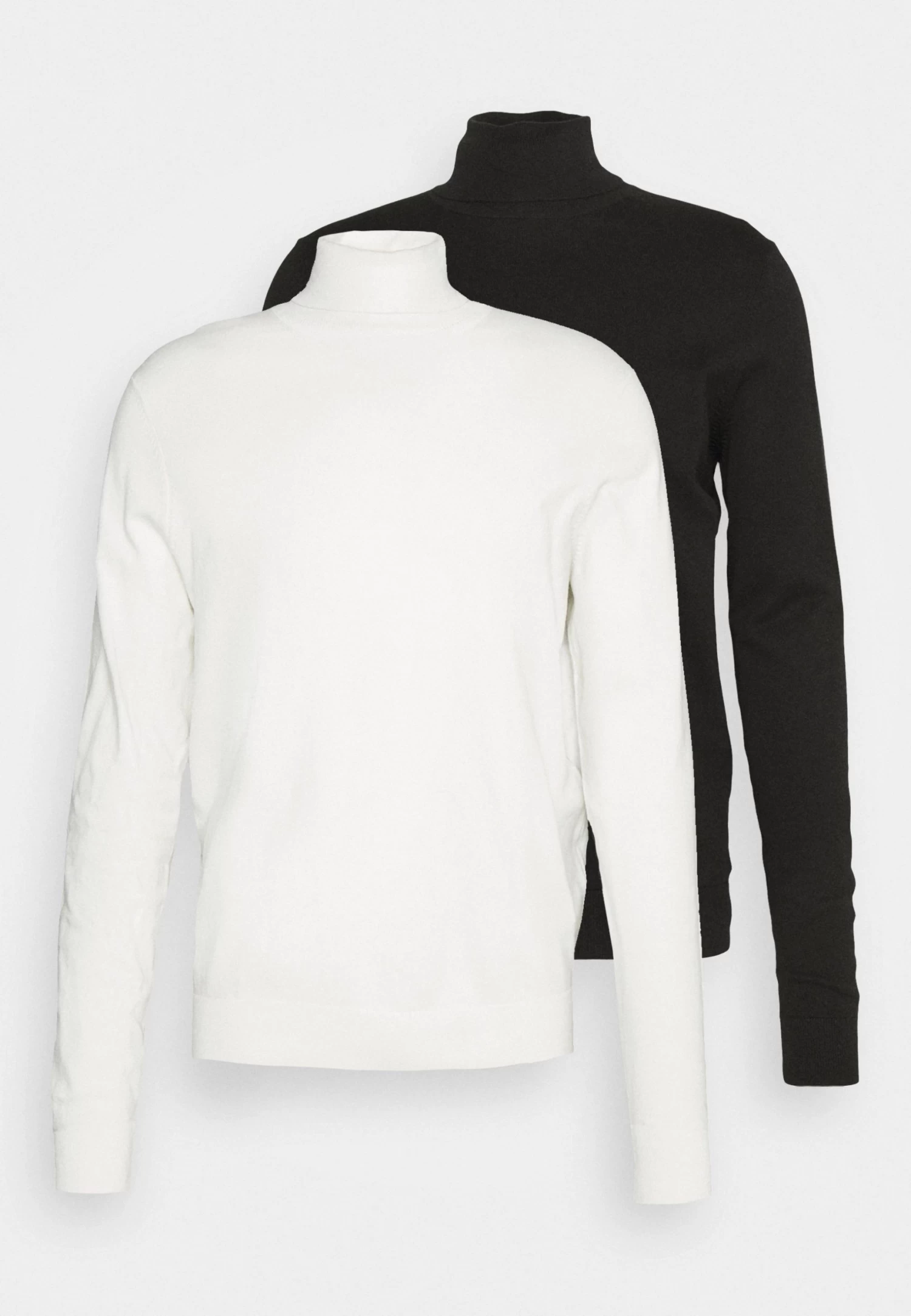 Pier One 2 PackBasic TurtleneckMaglioneBlack/White Uomo Maglieria PI922Q06B-Q16 8 Pier One 2 PackBasic TurtleneckMaglioneBlack/White Uomo Maglieria PI922Q06B-Q16 - immagine 6