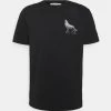 Pier One T-Shirt Con StampaBlack Uomo T-shirt E Polo PI922O0UQ-Q11