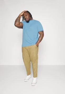 Pier One T-Shirt BasicLight Blue Uomo T-shirt E Polo PI922P086-K11 -Pier One ebd4a52570f24d4497bd5786c001faac