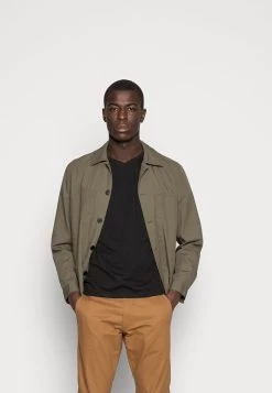 Pier One 5 PackT-Shirt BasicWhite/Blue/Black Uomo T-shirt E Polo PI922O0GS-A12