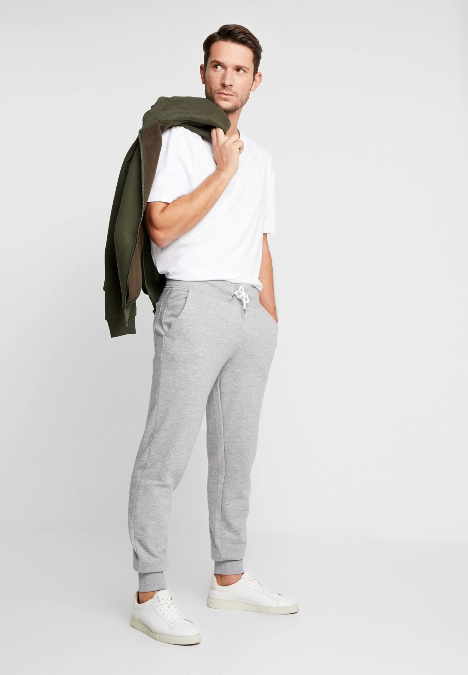 Pier One Pantaloni SportiviMottled Light Grey Uomo Pantaloni Sportivi E Joggers PI922E03I-C11 4 Pier One Pantaloni SportiviMottled Light Grey Uomo Pantaloni Sportivi E Joggers PI922E03I-C11 - immagine 2