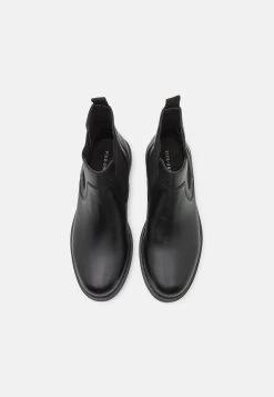 Pier One LeatherStivalettiBlack Uomo Stivaletti/Stivali PI912K0C6-Q11 -Pier One f0158cf047ea4bd79f3702be1962d62d