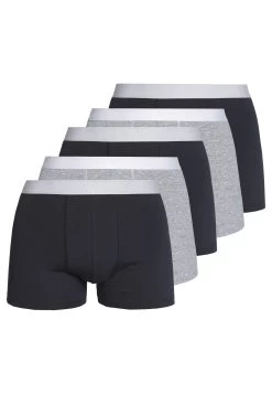 Pier One 5 Pack - Culotte - Dark Blue/Mottled Grey -Pier One f04b719a934842f090803a2d795c0a04
