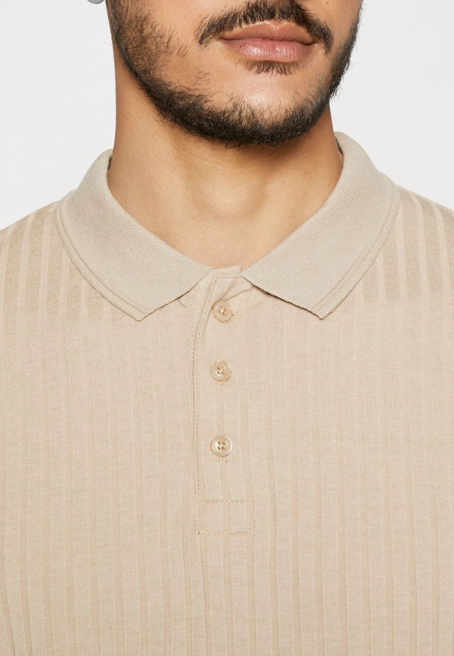 Pier One PoloBeige Uomo T-shirt E Polo PI922P088-B11 8 Pier One PoloBeige Uomo T-shirt E Polo PI922P088-B11 - immagine 6