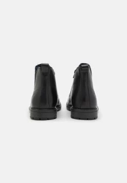 Pier One LeatherStivalettiBlack Uomo Stivaletti/Stivali PI912K0BX-Q11 -Pier One f51c8de153e24b028ffce97726b9b012