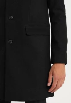 Pier One Wheeler Coat- Cappotto Classico - Black -Pier One fd25ad61e8744affa7f6ade900716ec1