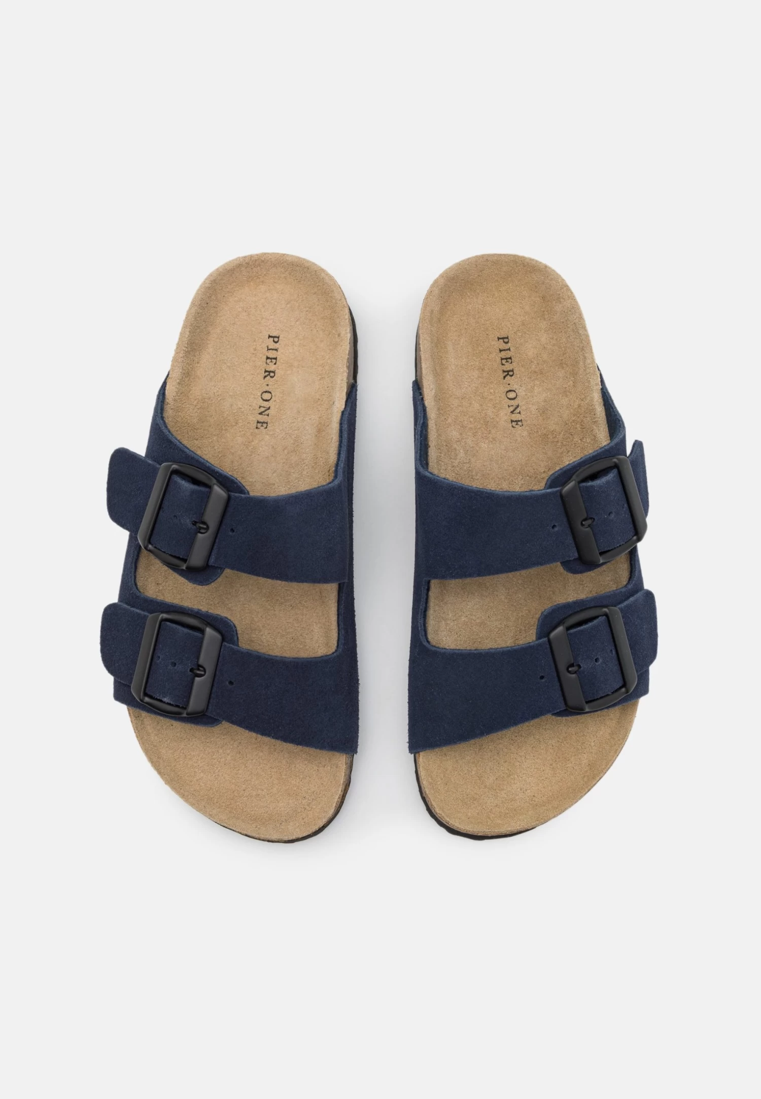 Pier One Leather Unisex - Pantofole - Dark Blue 6 Pier One Leather Unisex - Pantofole - Dark Blue - immagine 4