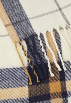 Pier One Unisex - Sciarpa - White/Dark Blue -Pier One ffdb8f2976f14d52a6cff041bab7edc5